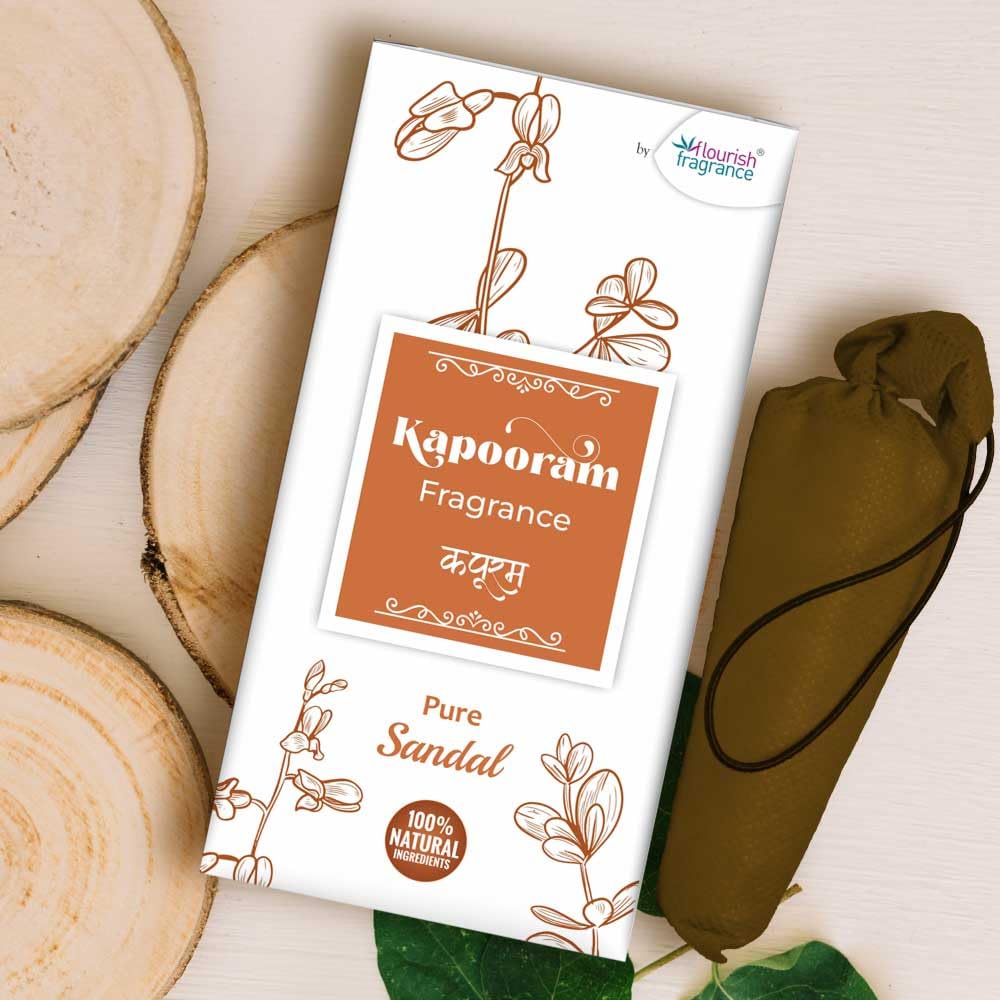 Kapooram - Camphor Cone - Sandal