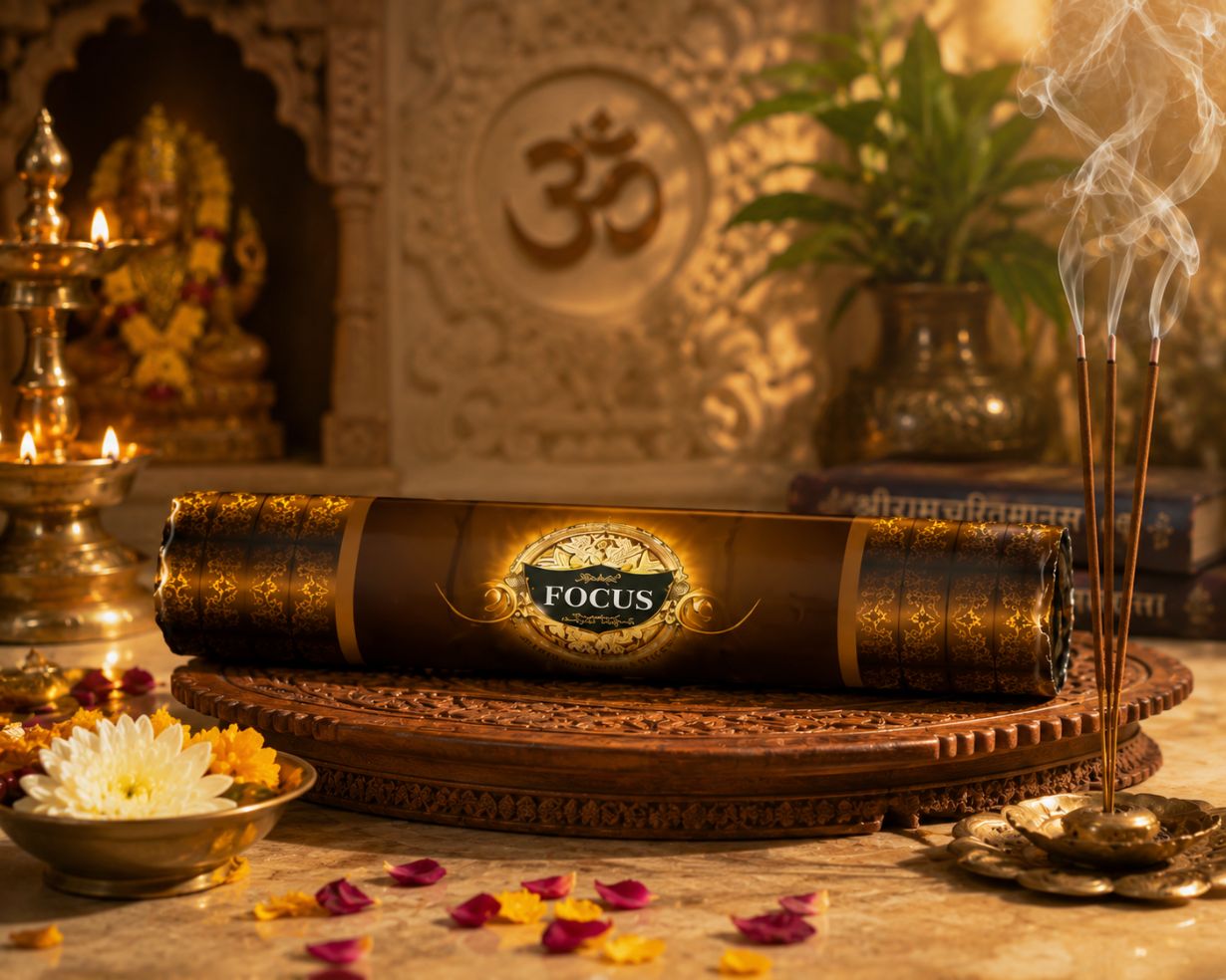 Focus incense Roll