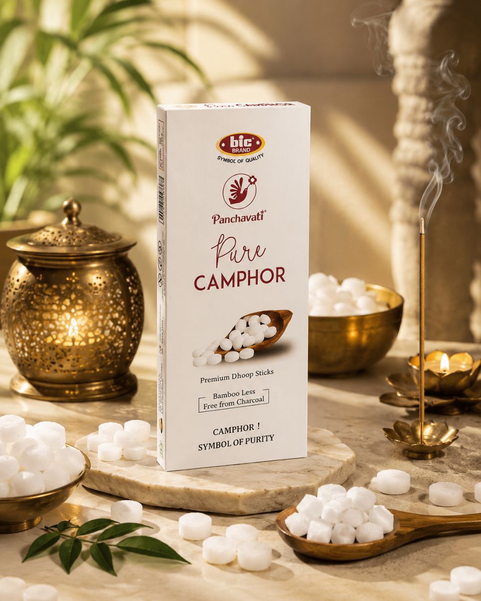 Pure camphor Dry Dhoop Stick - 100Gms