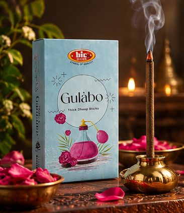 Gulabo Thick dhoop 10 sticks
