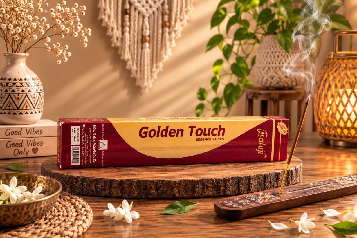 Golden touch Incense - 50 Gms